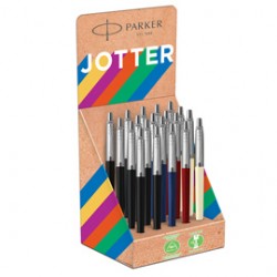 Expo 20 penne a sfera M Jotter Original Plastic assor. (ne/ro/bi/bl) Parker