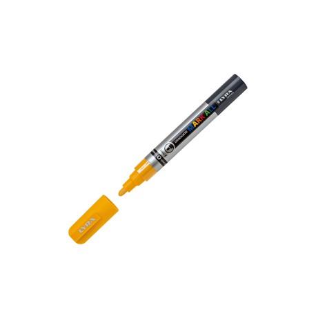 Marcatore a base d'acqua Graduate Mark All  - punta tonda 2mm - giallo - Lyra