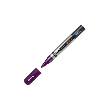 Marcatore a base d'acqua Graduate Mark All  - punta tonda 2mm - viola - Lyra