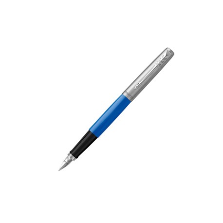 Penna stilografica Jotter Original - punta M - fusto blu - Parker