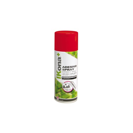 Adesivo spray - permanente - 400 ml - IKona+