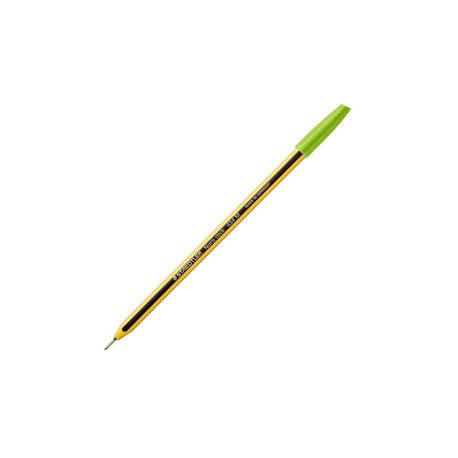 Penna a sfera Noris Stick - punta 1,0 mm - verde chiaro - Staedtler - conf. 10 pezzi