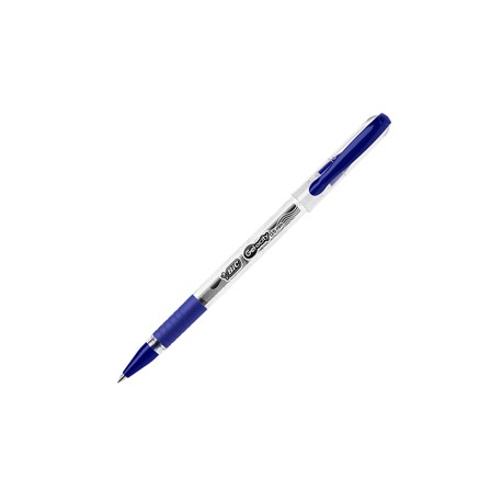 Penne a sfera con cappuccio Gelocity Stic - punta 0,5 mm - blu - Bic - scatola 30 pezzi