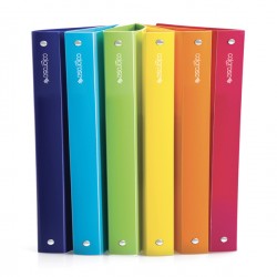 Raccoglitore 4R - 245x307 mm - diametro 30 mm - colori assortiti - Colorosa