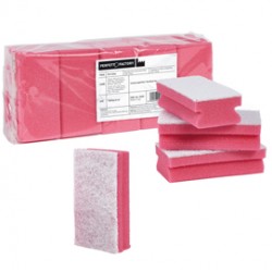 Spugna Pro Color - rosso - PerfettoFactory - conf. 10 pezzi