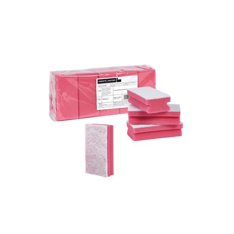 Spugna Pro Color - rosso - PerfettoFactory - conf. 10 pezzi
