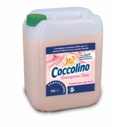 Ammorbidente lavatrice - profumo sensazione seta - 10 L - Coccolino