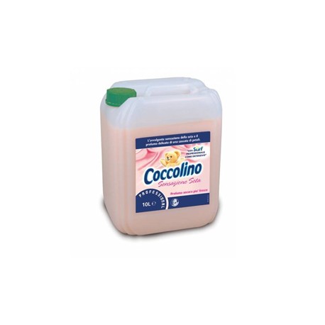 Ammorbidente lavatrice - profumo sensazione seta - 10 L - Coccolino