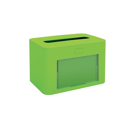 Dispenser personalizzabile - per tovaglioli interfogliati - verde - Papernet