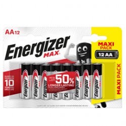 Pila stilo AA - 1,5V - Energizer Max - blister 12 pezzi