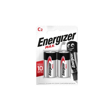 Pila C mezza torcia - 1,5V - Energizer Max - blister 2 pezzi