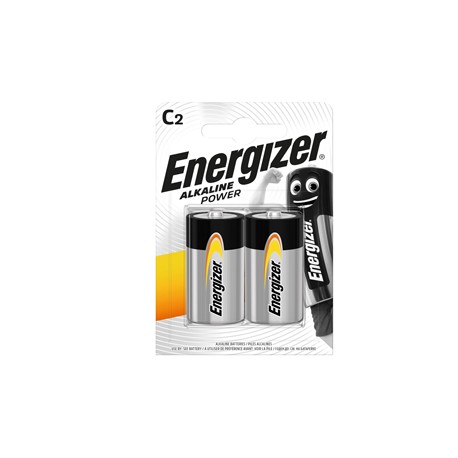 Pila mezzatorcia - C - LR14 - Power - alcaline - Energizer - blister 2 pezzi