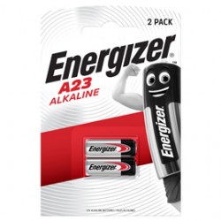Pile A23/E23A Alkaline - 12V - Energizer Specialistiche - conf. 2 pezzi