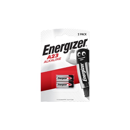 Pila A23  - E23A - alcalina - 12V - Energizer - blister 2 pezzi