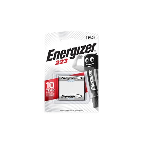 Pila 223 Photo Lithium - 3V - Energizer Specialistiche - blister 1 pezzo