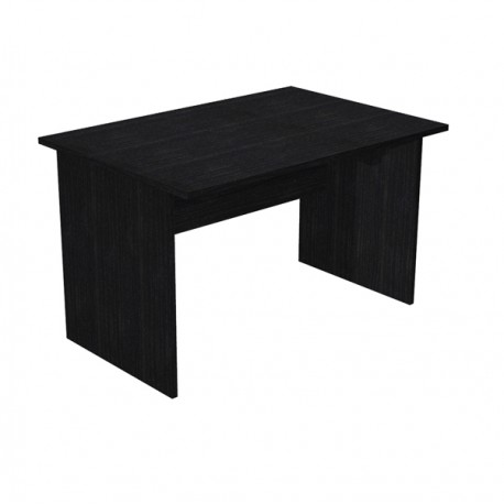 Scrivania Easy - lineare - 120 x 80 x 72 cm - nero venato