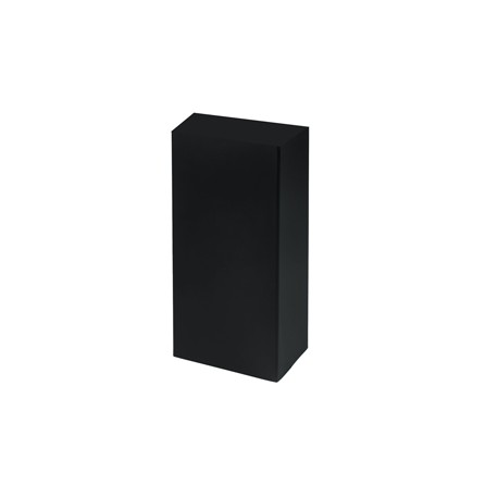 Contenitore gettacarte Bob Color - 30 x 20 x 70 cm - 42 L - metallo - nero - Medial