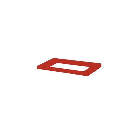Coperchio per contenitore Bob Color - 30 x 20 x 3,5 cm - rosso - Medial