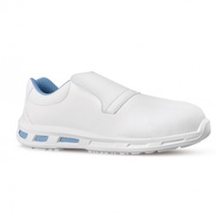 Calzatura di sicurezza Blanco S2 FO SR - pelle idrorepellente - bianco - taglia 42 - U-Power