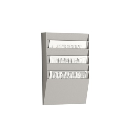 Portadepliant wall organizers - a 6 tasche A4 orizzontali - L31,1 x P7,9 x H50,2cm - Paperflow