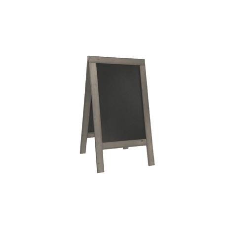 Lavagna Sandwich Nature - 131 x 72,7 x 72 cm - legno grigio - Securit