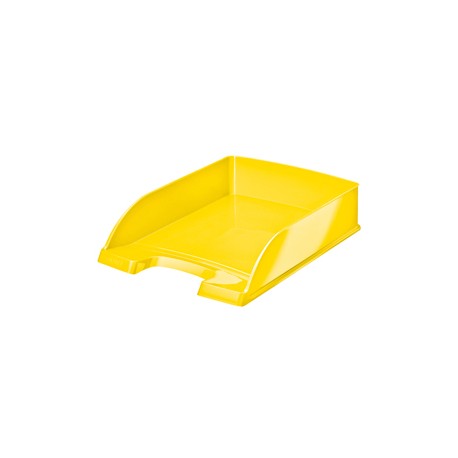 Vaschetta portacorrispondenza WOW - 25,5 x 35,7 x 7 cm - giallo - Leitz