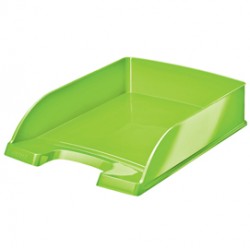 Vaschetta portacorrispondenza WOW - 25,5 x 35,7 x 7 cm - verde lime - Leitz