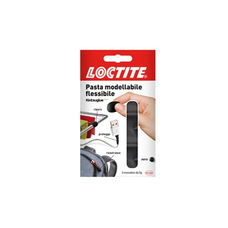 Colla Kintsuglue - 3 x 5 gr - nero - Loctite