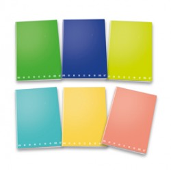 Maxiquaderno Monocromo Green Pigna - A4 - 1 rigo c/ margine - 42 fogli - 80 gr - Pigna