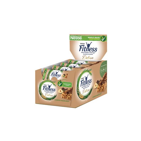 Barretta cereali Fitness - cioccolato al latte/nocciola - 22,5 gr - Nestlé