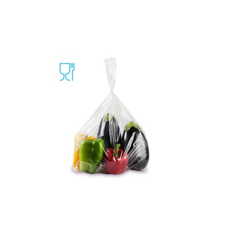 Sacchetti Rex per alimenti - 6 x10 cm - 30 micron - PE - trasparente - Gandolfi - conf. 1000 pezzi