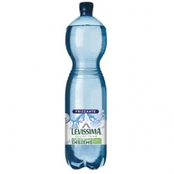 Acqua frizzante - 1,5 L - bottiglia 25 RPET - Levissima