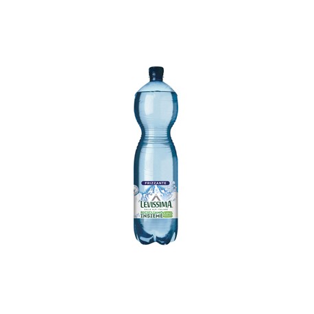 Acqua frizzante - 1,5 L - bottiglia 25 RPET - Levissima