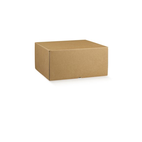 Scatola box per asporto linea Marmotta - 30x40x19,5 cm - avana - Scotton