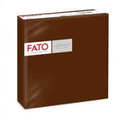 Tovaglioli di carta linea AirLaid - 40x40 cm - cacao - Fato - conf. 50 pezzi