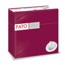 Busta portaposate - linea AirLaid - 40 x 40 cm - bordeaux - Fato - conf. 50 pezzi