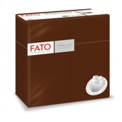 Busta portaposate - linea AirLaid - 40 x 40 cm - cacao - Fato - conf. 50 pezzi
