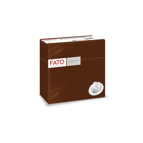 Busta portaposate - linea AirLaid - 40 x 40 cm - cacao - Fato - conf. 50 pezzi
