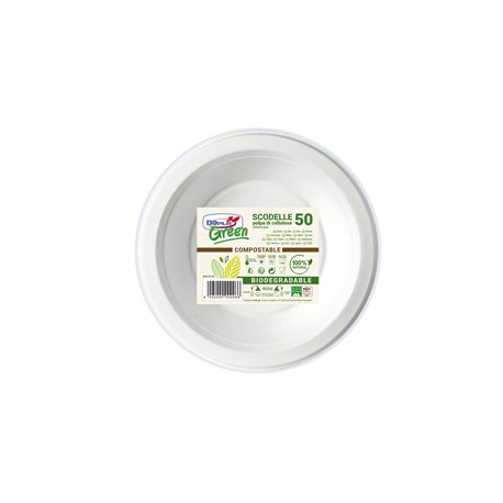 Scodelle biodegradabili - 355 ml - Dopa Green - conf. 50 pezzi