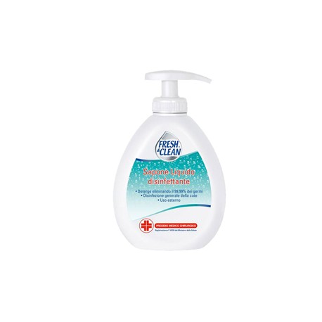 Sapone liquido disinfettante - 300 ml - Fresh&Clean