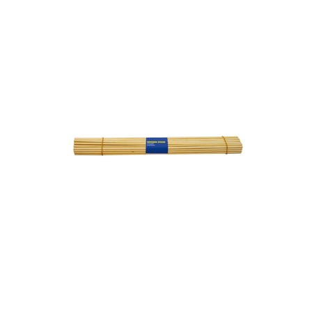Bastoncini in legno - colore naturale - 40 cm x 4 mm - CWR - conf. 50 pezzi