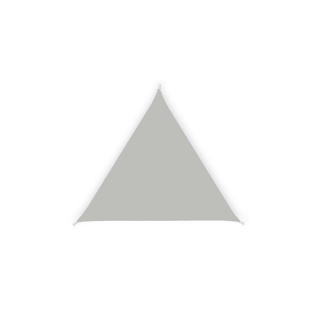 Tenda a vela triangolare ombreggiante - 3,6 x 3,6 x 3,6 m - PL - cenere - Garden Friend
