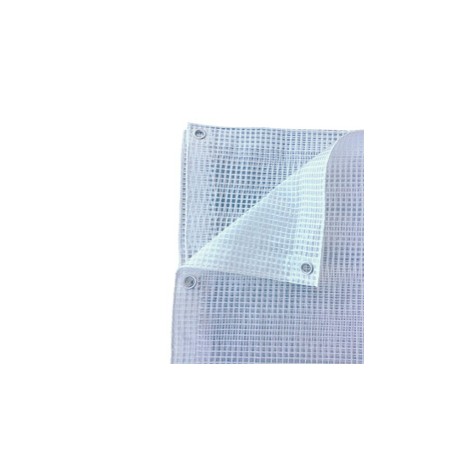 Telo retinato Jolly - per coperture - 300 x 400 cm - PE - trasparente - Garden Friend