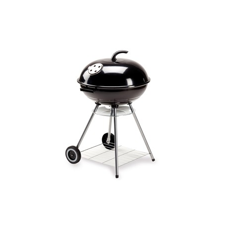 Barbecue Free Time - 88 x 62 x 56 cm - acciaio - nero - Garden Friend