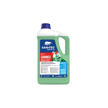 Disinfettante superfici Sanimed - 5 L - non profumato - Sanitec