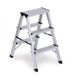 Scaletta - doppia salita - alluminio - X-Robust