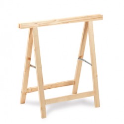 Cavalletto - 74 x 38 x 75 cm - 100 kg - legno - X-Robust