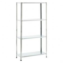 Scaffale in metallo - 4 ripiani - X-Robust