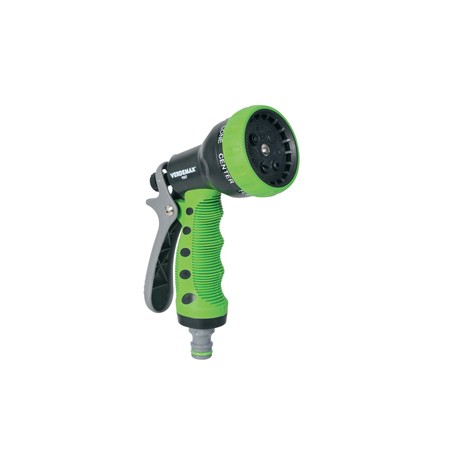 Pistola a doccia - 7 getti - plastica - Verdemax