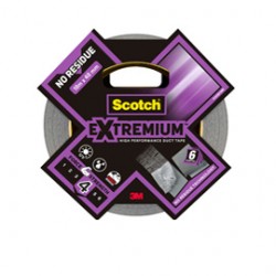 Nastro adesivo Extra resistente no residui - 48 mm x 18 mt - nero - Scotch®